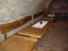 solid oak tables and benches