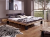 medern oak bed